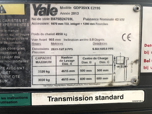 YALE GDP35VX