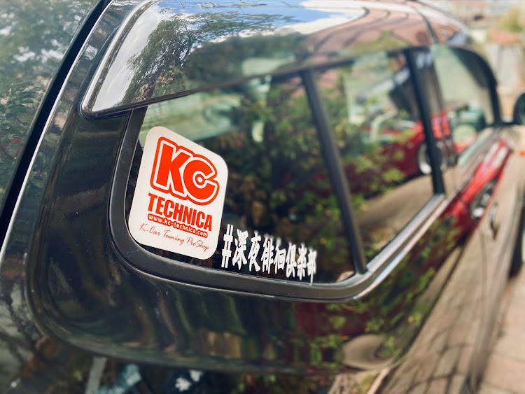 アルトのTeam shinsai・交流ステッカー・香芝横浜カレー・久々の洗車✨✨・プラグ交換しました🚗に関するカスタム事例の投稿画像1枚目
