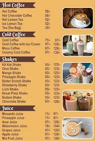 Kaffeine menu 3