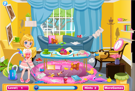 Cleaning House Princess Games - Home Cleanup  screenshots 2