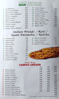 Chawla Junction menu 3