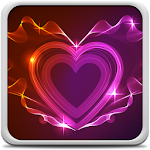 Neon Hearts Live Wallpaper Apk