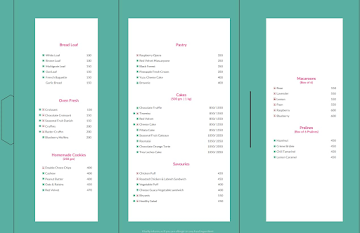 Swirl - Vivanta by Taj menu 