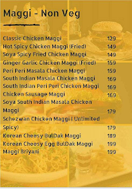 Dr Maggi menu 2