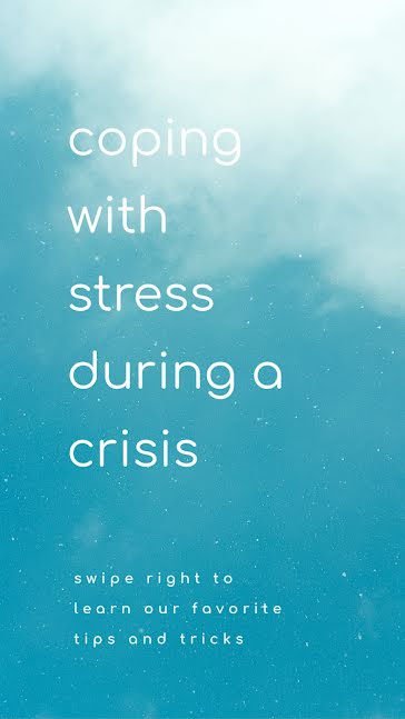 Coping with Stress - Facebook Story template