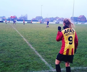 Les débuts de Charlotte Crauwels avec l'équipe A de Malines