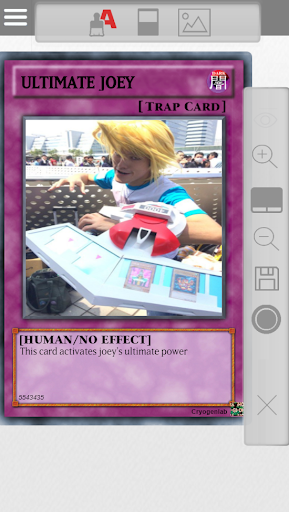 Screenshot Yugioh Card Maker