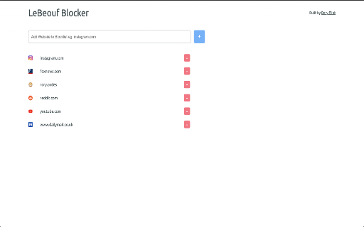 LaBeouf Blocker screenshot 2