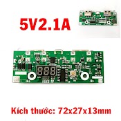 Mạch Sạc Dự Phòng Màn Led 5V2.1A