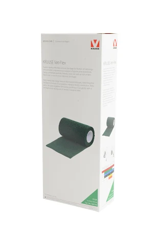 KRUUSE Vet-Flex, grn, 5 cm x 4,5 m, 10 st