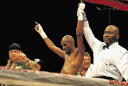 the  WInner:
      
      
      
      
      
      
       Jeffrey Mathebula celebrates after defeating  Takalani 
      
       Ndlovu. 
      
        But he says he lost out when he needed  to pay hospital expenses 
      
       after an 
      
       injury against Donaire
      
      
      
      PHOTO: Bongani  Mnguni