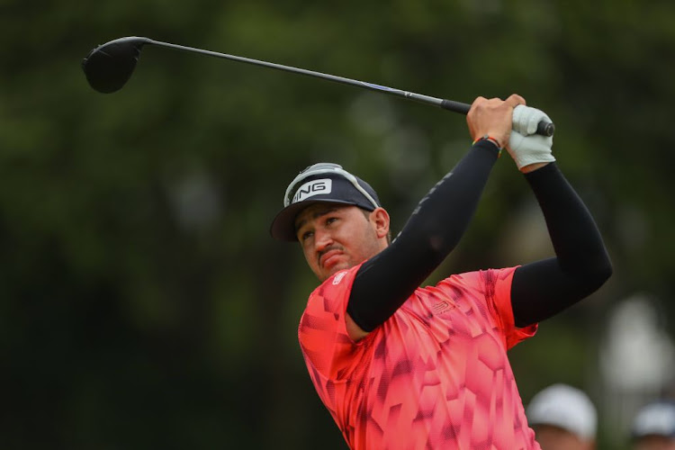 SA's Thriston Lawrence at the top of the Joburg Open