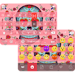 Candy Skull Emoji iKeyboard Apk