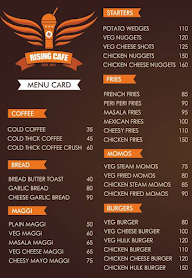 Rising Cafe menu 4