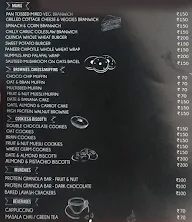 Bagrry's Health Cafe menu 3