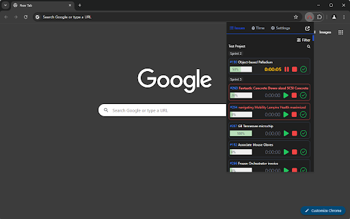 Redmine Time Tracking