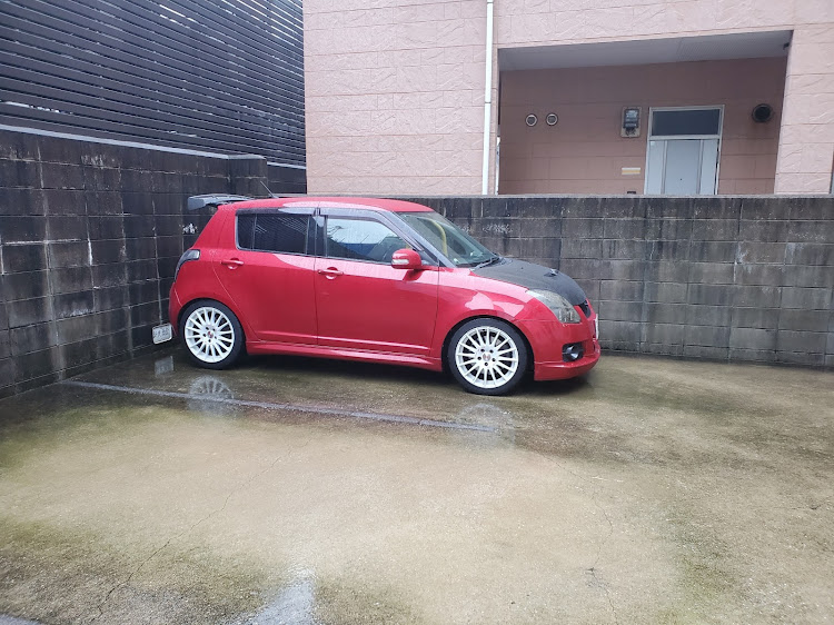 スイフトスポーツの梅雨明けまだか・うつぼ・S.H.I.L.I.S.・Good Morning Guys!・Have A Nice Day !に関するカスタム事例の投稿画像2枚目