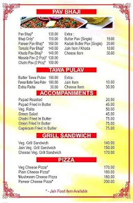 Jain Sweets (Since 1966) menu 7