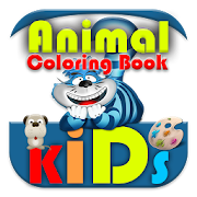 Animal Coloring Book Kids  Icon