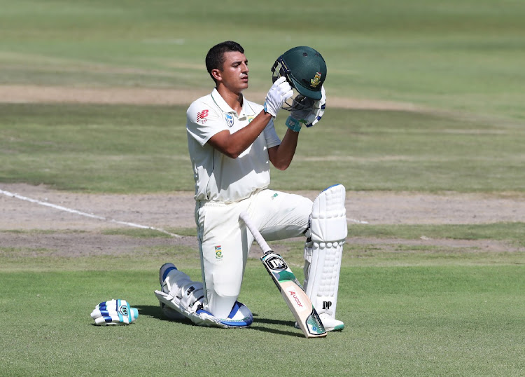 The Proteas' Zubayr Hamza during Day 1 of the Test series against Pakistan at the Wanderers on January 11 2019. File image