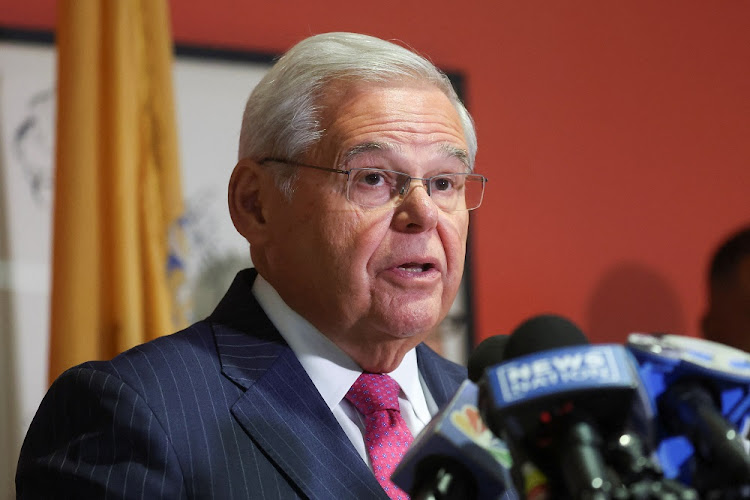 US senator Bob Menendez. Picture: REUTERS