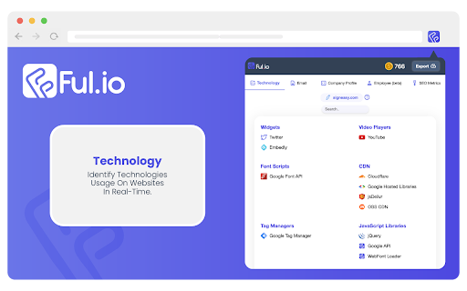 Ful.io - Technology Profiler and lookup