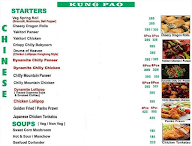 Speedy Chow menu 2