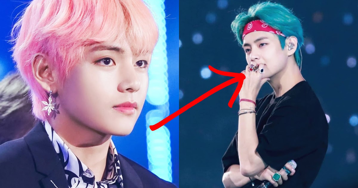 10+ Times BTS's V Was The King Of Pearl Accessories - Koreaboo