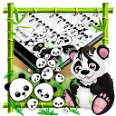 Download Cute Panda Gravity Keyboard Install Latest APK downloader