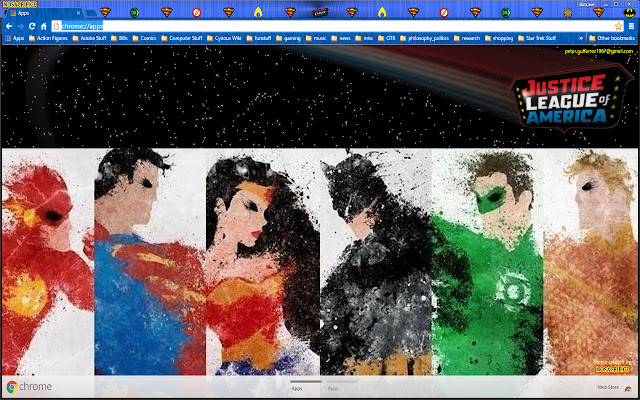 JLA - Icons 1600px chrome extension