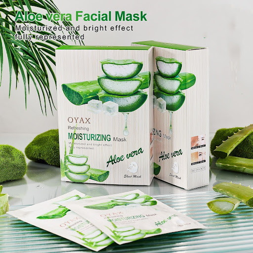 Title 1, Moisturizing Herb Aloe Facial Mask for a soft, ...