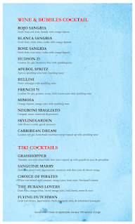 Hudson Tower menu 5