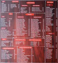 Barbeque Celebration menu 1