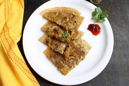 Mushroom Paneer Paratha