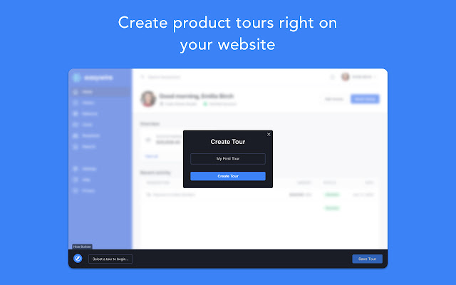 SimpleTour - Product Tour Builder chrome extension