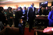 Due to Covid-19 restrictions only 50 of Bob Mabena's loved ones were allowed at the funeral service.