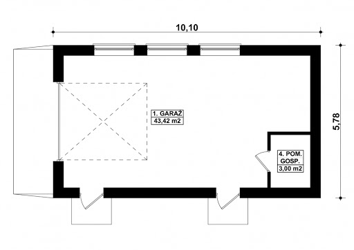 G122 - Rzut parteru