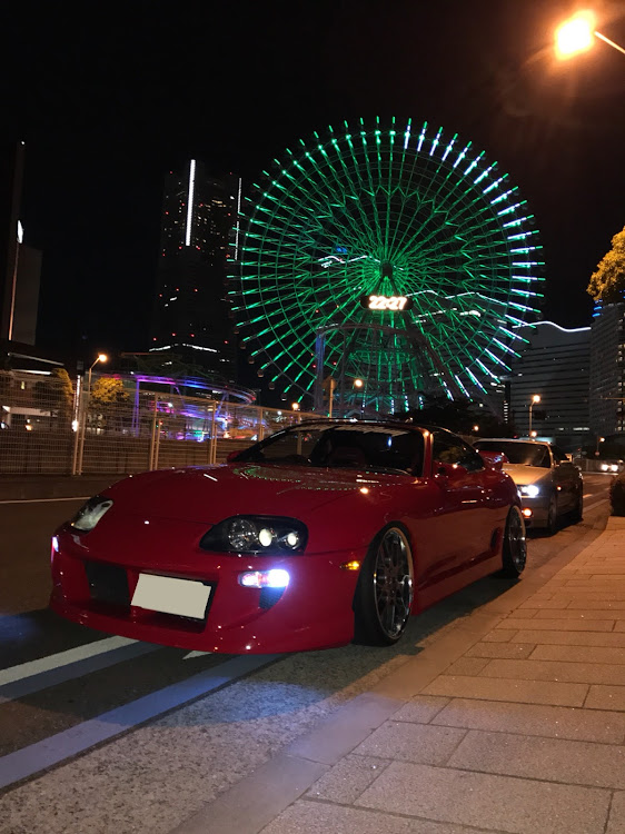スープラのみなとみらい・SUPRA・セクシーカスタム・エアロトップ・SSRに関するカスタム事例の投稿画像1枚目