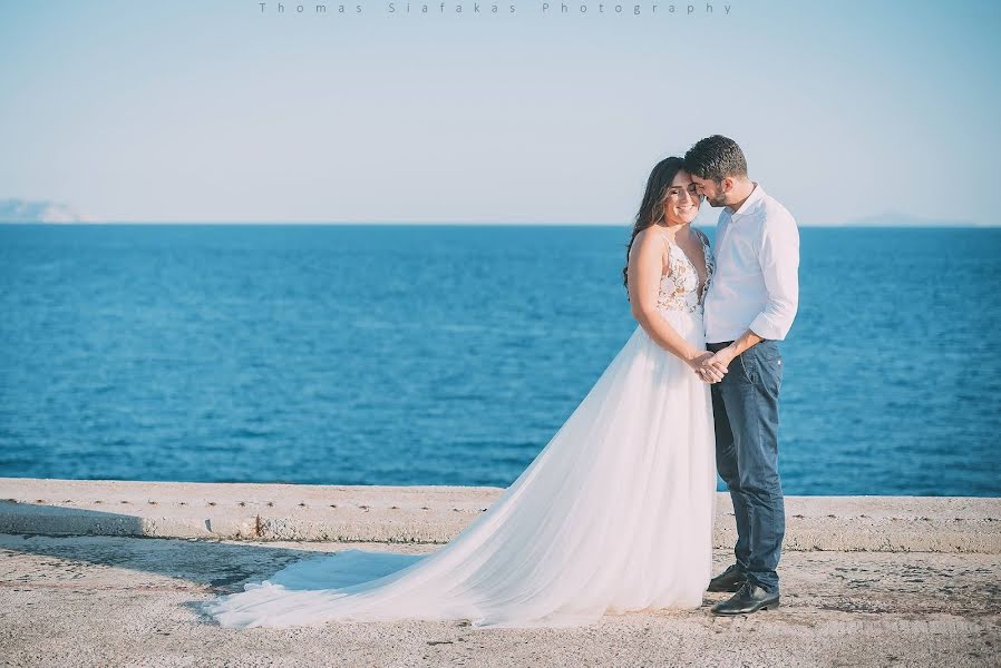 Fotografo di matrimoni Thomas Siafakas (siafakas). Foto del 19 giugno 2019