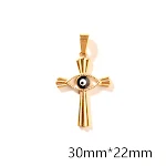 Black Epoxy Cross