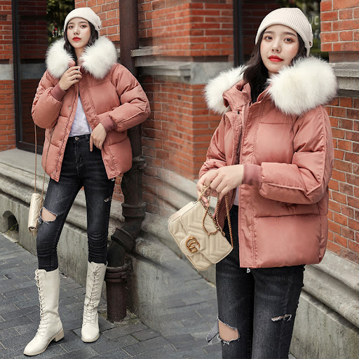 Title 4, Womens Short Slim Fit Padded Jacket with Large...
