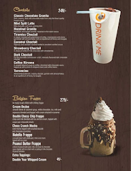 Chocolate Cafe menu 2