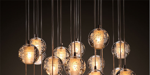 Title 2, Duplex Building Meteor Shower Spherical Light G...