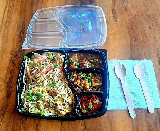 Non-veg Corporate Lunch Box With Rice