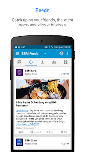  BBM - Free Calls & Messages – Vignette de la capture d'écran  