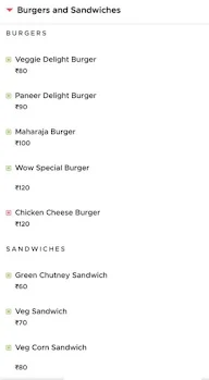 WOW Bakery menu 5