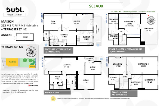 House purchase in Sceaux (92330) with garden