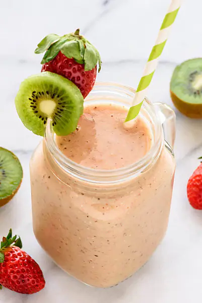 Strawberry Kiwi Thick Shake