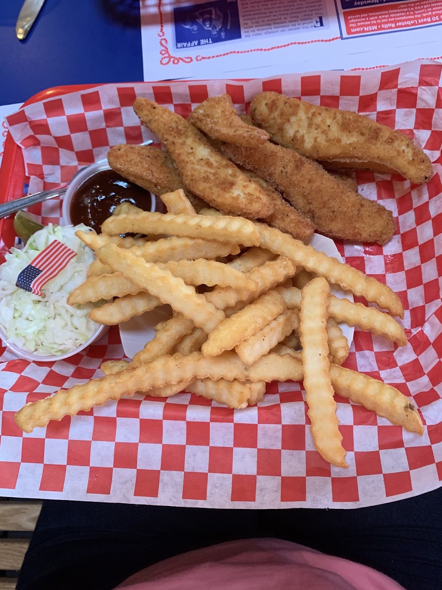 Gluten-Free Fries at Lobster Roll Restaurant