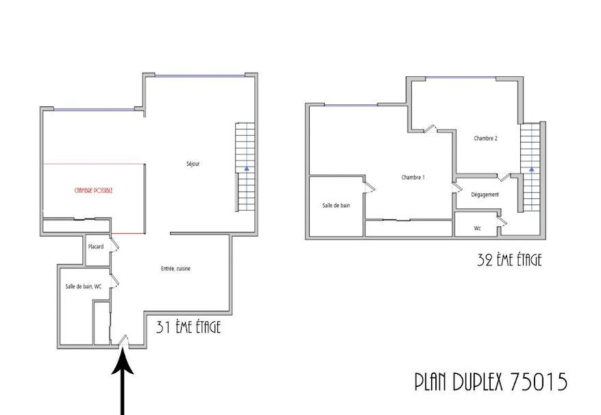 Vente appartement 4 pièces 95 m² à Paris 15ème (75015), 920 000 €